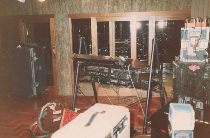 InXs Band set up to record The Swing Album Paradise